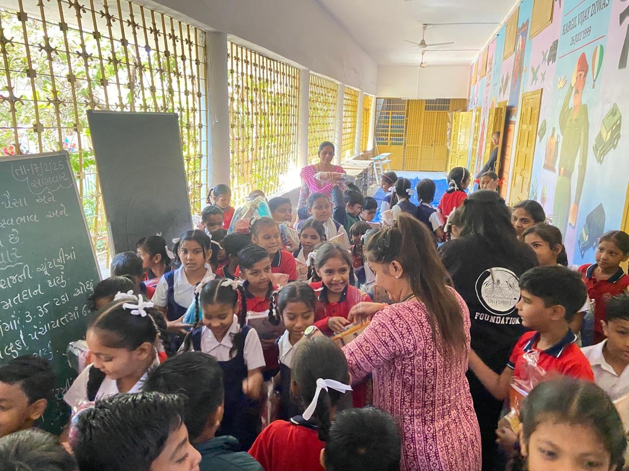 School kit distribution &mdash; Child Education