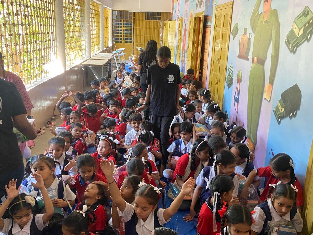 School kit distribution &mdash; Child Education
