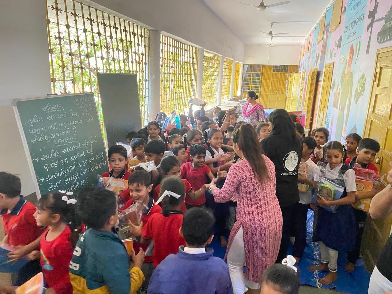 School kit distribution &mdash; Child Education