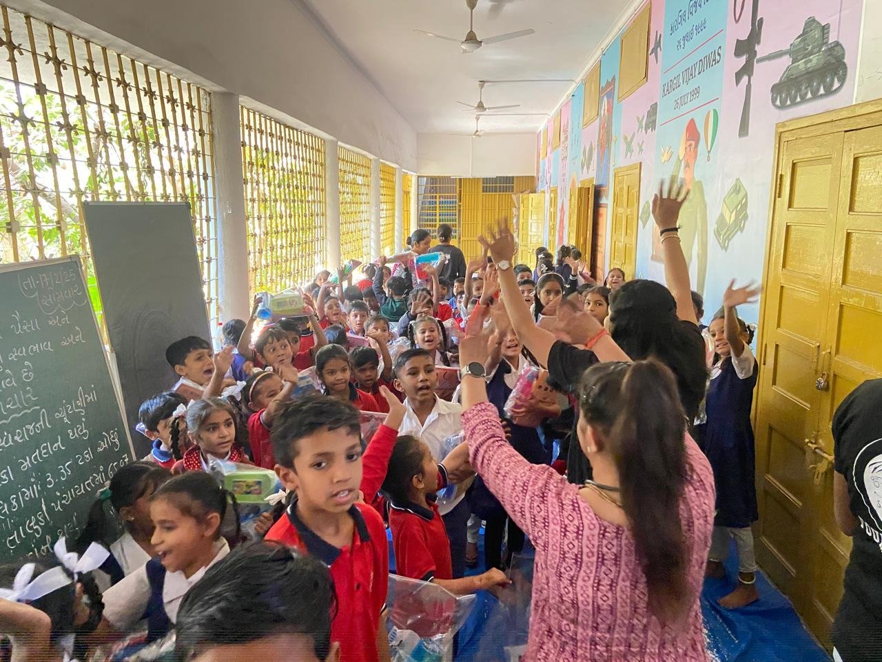 School kit distribution &mdash; Child Education