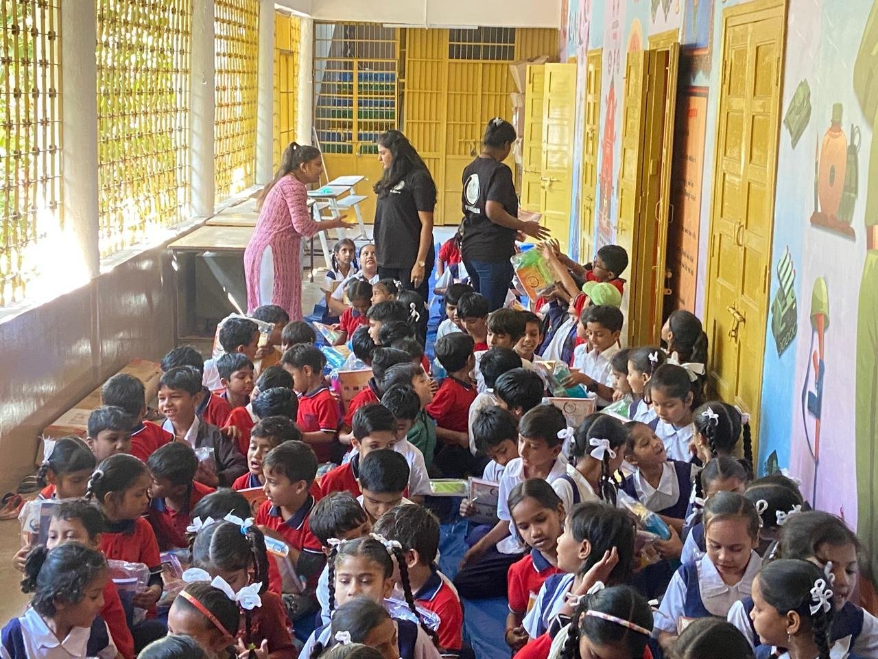School kit distribution &mdash; Child Education